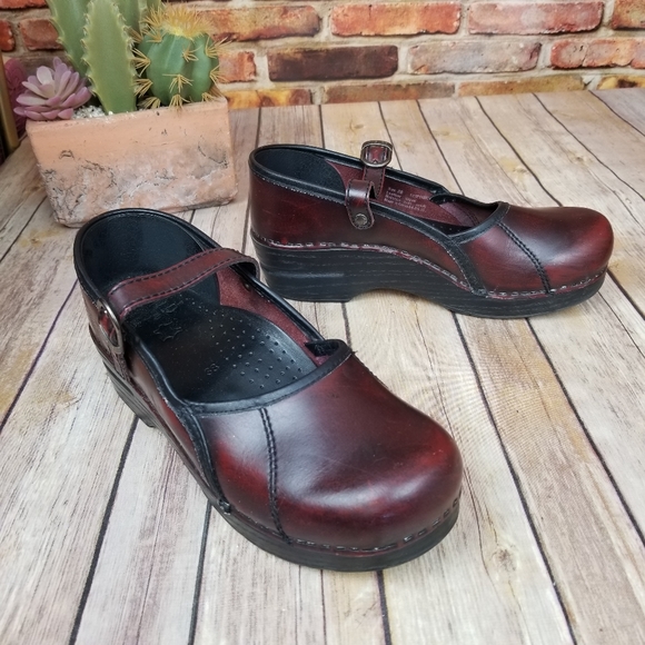 dansko marcelle cordovan cabrio